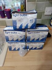 15x RING 40w Pearl ES Screw Cap Pearl Light Bulbs