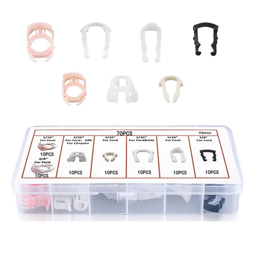 Fuel line retainer clip - 70*,