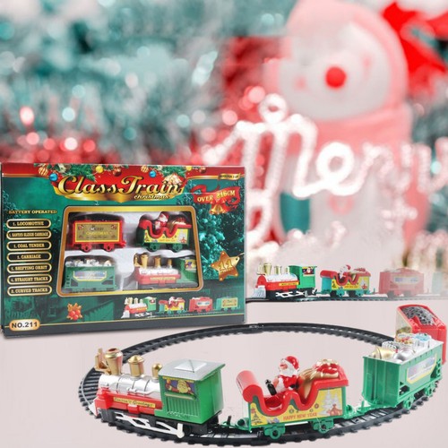 Christmas electric train - electric, set