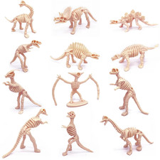 12Pcs/Set Dinosaur Skeleton