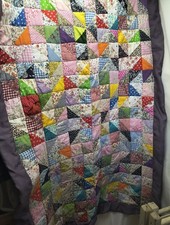 Vintage Style Patchwork Quilt