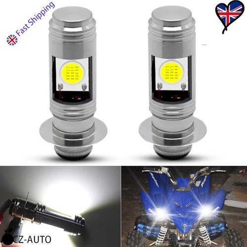 6500k white led headlight - 2x,