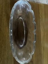 Vintage Clear Glass Banana Split Dish, Relish, Sauce Boat
