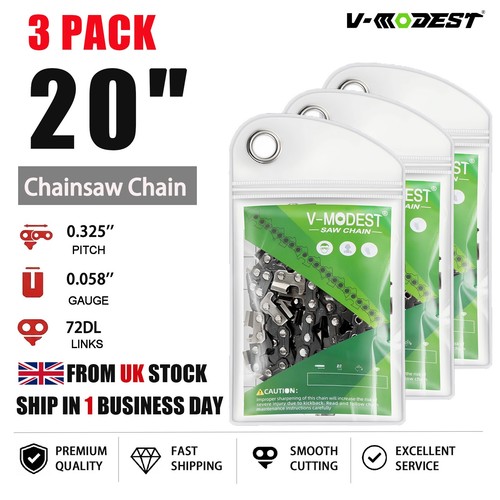 3pack full chisel chainsaw - 3pack,