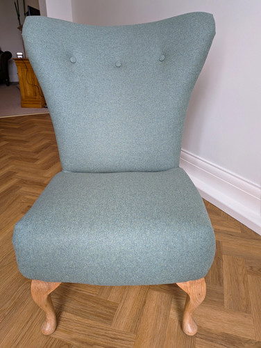 Green wool blend - green,
