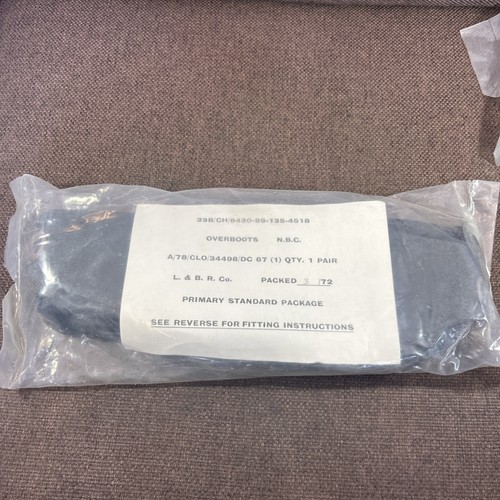 British army nbc overboots - nbc,