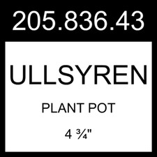 IKEA ULLSYREN Plant Pot Dotted