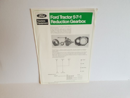 Ford tractors equipment 5 - tractors,