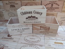 Wooden wine box crate - wooden,