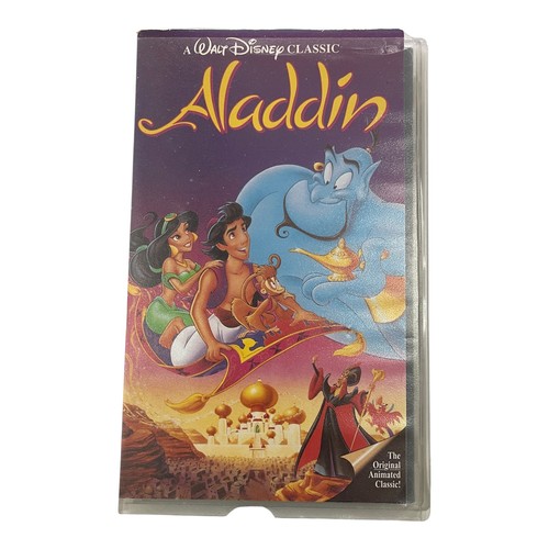 Disney aladdin vhs walt - vhs,