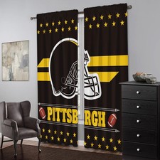 Pittsburgh Football Curtain