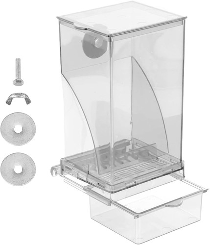 Mess automatic bird feeder - no,