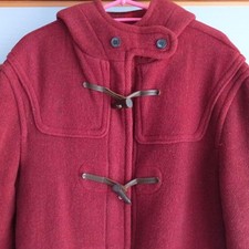 Gloverall Duffle Coat Burgundy