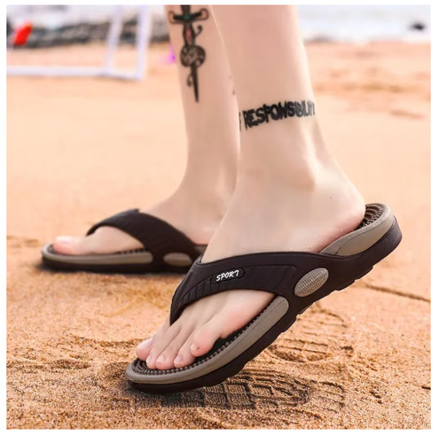 Massage flip flops for men - flip,
