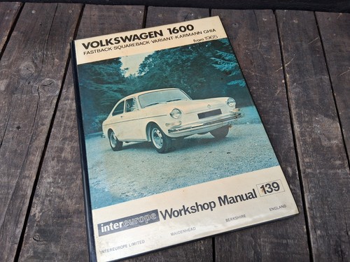 1600 workshop manual - vw,