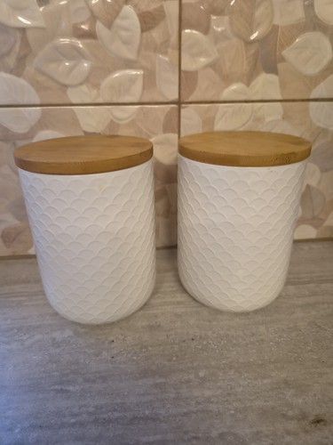 Ceramic jars tea - jars, sugar