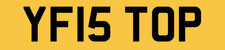 YF NUMBER PLATE PRIVATE