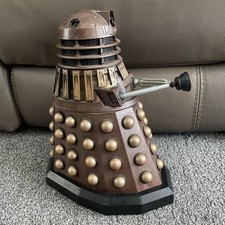 Doctor Who Remote Control dalek 12" inch Bronze NO REMOTE 