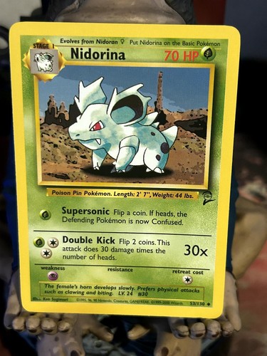 Nidorina 130 uncommon - nidorina, base