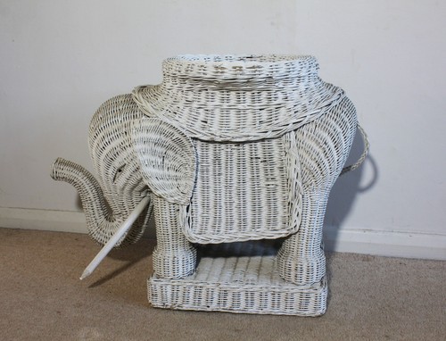 Vintage natural rattan wicker - natural,