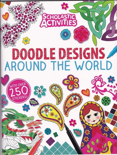 Doodle designs around the - doodle,
