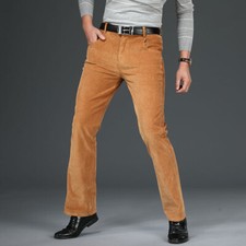 Men Corduroy Cord Pants