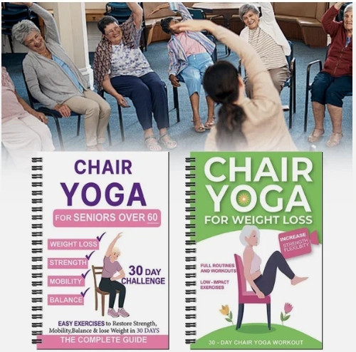 Chair yoga for seniors - yoga, 60+