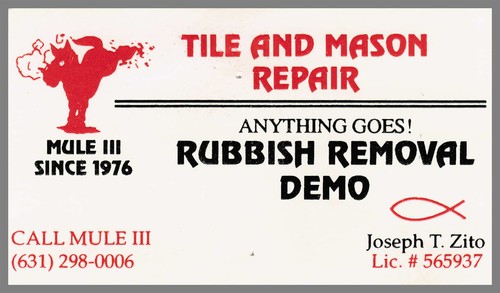 Title mason repair - mason,