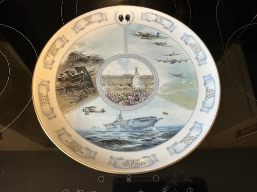 Coalport plate 40th - coalport,