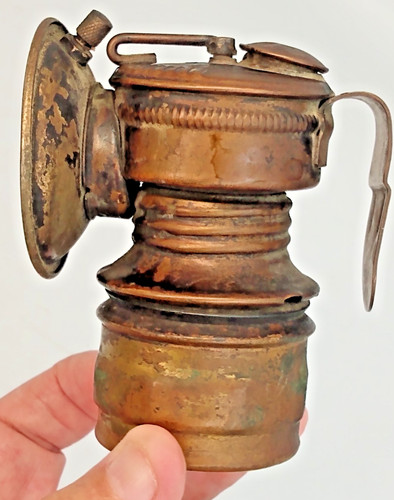 Auto lite guy - dropper, brass