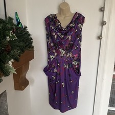 Purple Tulip Dress, Butterfly