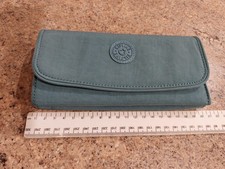 Kipling Denim Blue Brownie Large Purse/Wallet