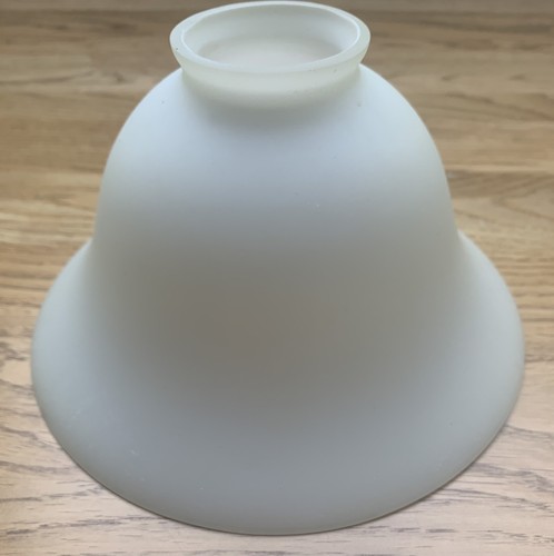 Cream bell glass light - , shade