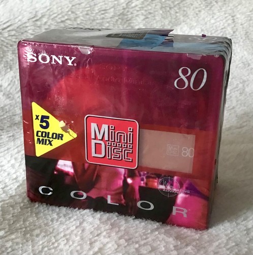 Sony mini disc min - disc, 5x