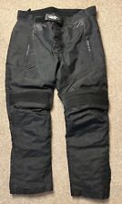 RK SPORTS Mens Biker Trousers Black Waterproof Padded Lined pants size 3XL