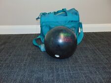 Vintage Bowling Ball 4.5kg *Well Used* - Green Inc AMF Carry Bag