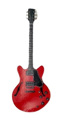 Gibson 335 guitar - gibson, plaque