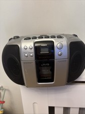 Vintage  JMB CD-8 Boombox portable audio system CD player cassette AM/FM radio.