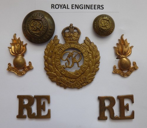 British army cap collar - army,
