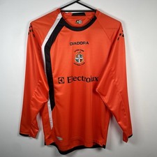 Luton Town 2006/07 Away Football Shirt Long Sleeve Diadora Rare Mens Size M