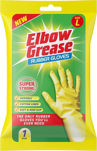 Elbow grease rubber gloves - elbow,