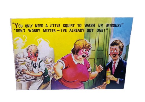Retro saucy seaside - retro,