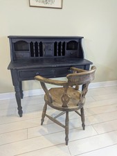 Antique captain chair bow - antique,
