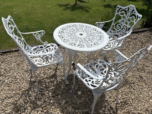 Vintage ornate cast aluminium - vintage,