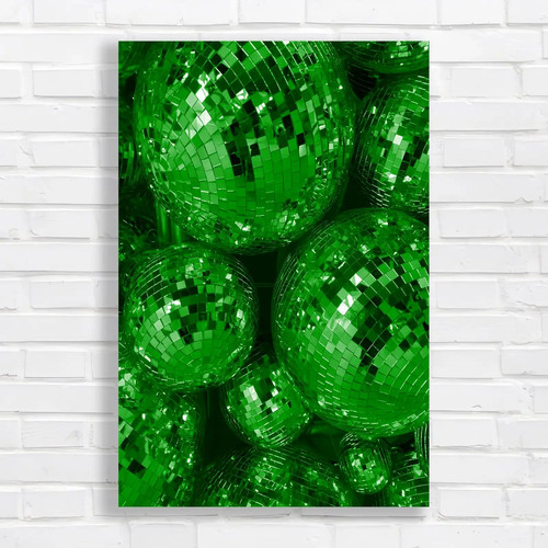 Disco ball mirrored mosaic - ball,