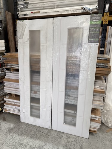 78x27 35mm white clear - x2, 78x27”