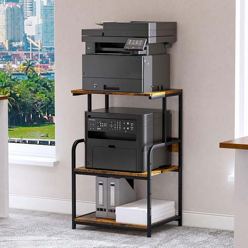 Tier printer stand - 3-tier, large