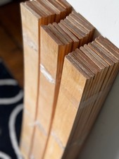 5 x IKEA Sultan Liared double bed replacement slats 70cm 27.5" laminate beech