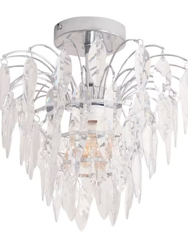 Emma polished chrome acrylic - emma,