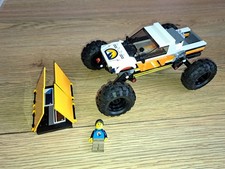 LEGO MONSTER TRUCK WITH TENT,FIGURE